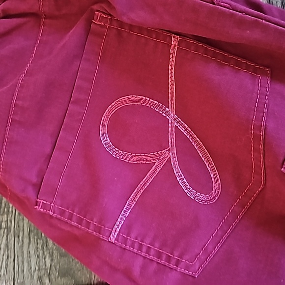 JA ANUU ruby red scrub pants XS - Picture 12 of 13